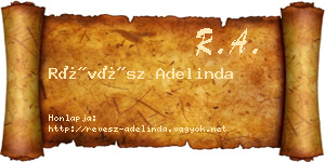 Révész Adelinda névjegykártya